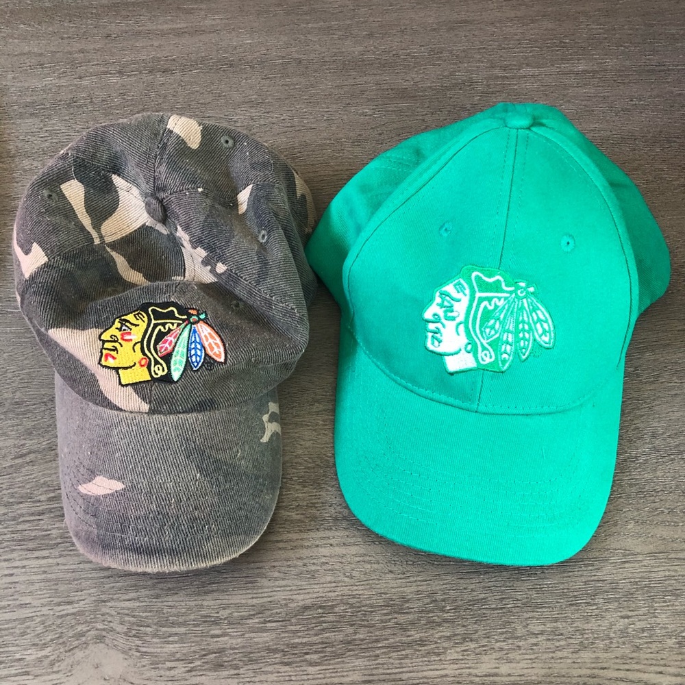 Chicago Blackhawks SnapBack Hat Bundle